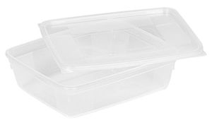 Modulus Modulus Flexible Set Of 10 Polypropylene Containers Gn 1/8 162x132x45 Mm With Lids - 11138-01 - 1