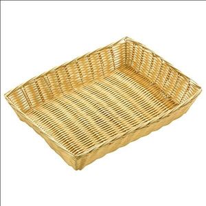 Poly Rattan Bask Rect 20 X 30 X 6Cm 12Inx8In - RB10 - 1