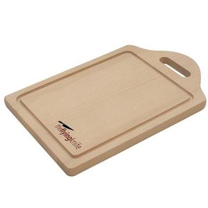 Custom Branded Wooden Chopping Board With Handle - C1449 - 1