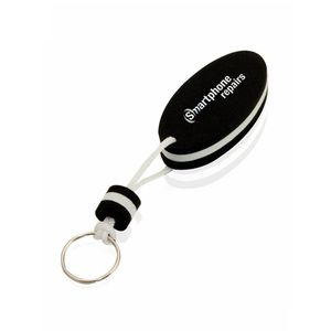 Custom Branded Float Bicolor Keyring - N0168 - 1