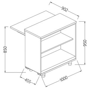 Diamond BD10X Neutral Lowered Counter - Case X Reduced Mobility - BD10X - 1