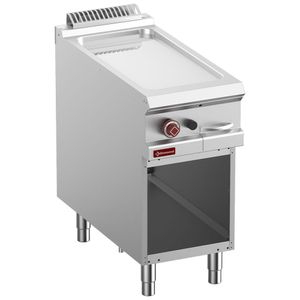 Diamond G9/PLCA4-N Freestanding Smooth Fry Top Gas Griddle on Netrual Open cupboard - G9-PLCA4-N - 1