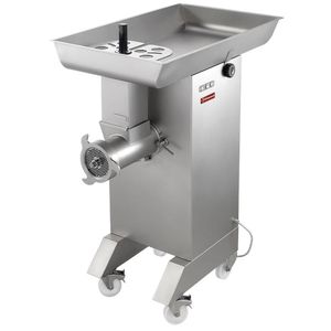 Diamond TTGD-42/DC-PDH Stainless Steel Meat Mincer on Castors, 1000kg per Hour - TTGD-42-DC-PDH - 1