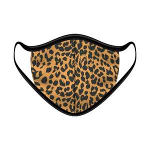 FACEMASKLEOPARD - Cloth Face Mask Leopard Print - Pack of 5 - FACEMASKLEOPARD