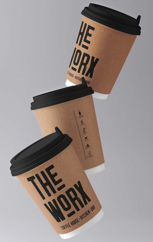 2,000 8oz DW Cups -The Worx Coffee cups - 1