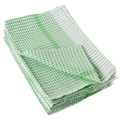 Vogue Wonderdry Tea Towels Green - Case 10 - E700 ** - 1