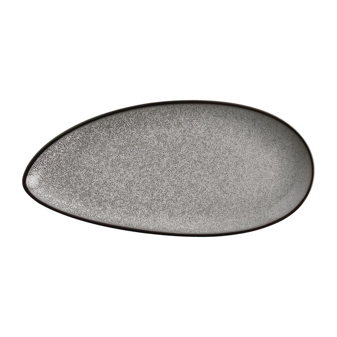 Olympia Mineral Leaf Plate 255mm (Pack of 6) - DF180  - 1