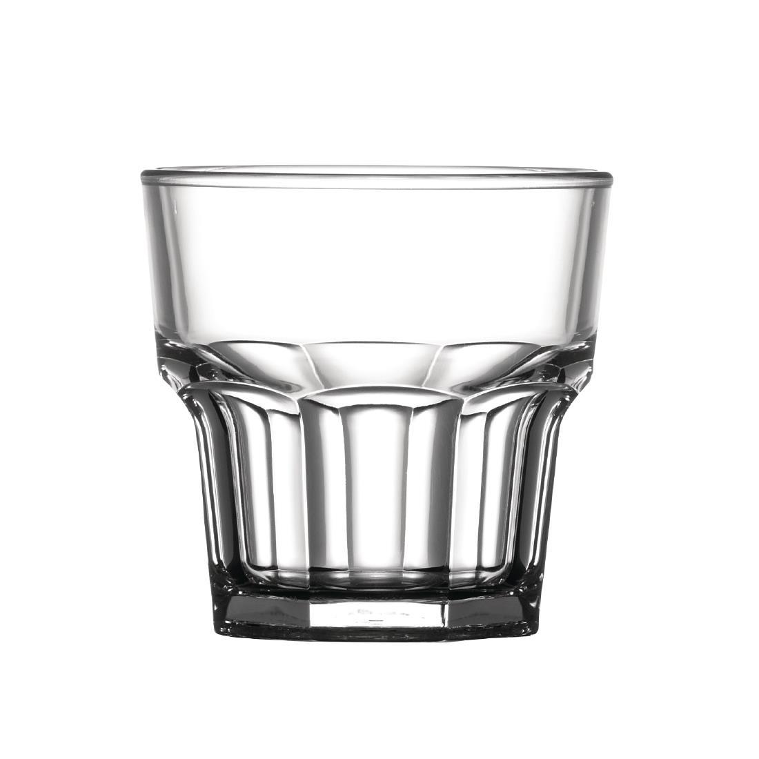 BBP Polycarbonate Whiskey Glass 207ml (Pack of 36) - CM958  - 1