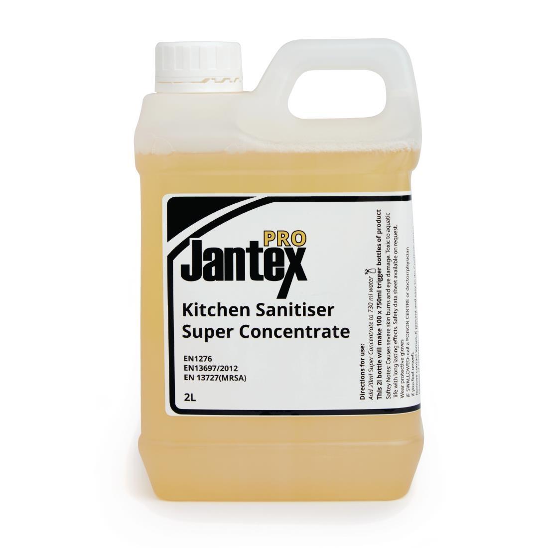 Jantex Pro Kitchen Sanitiser Super Concentrate 2Ltr - CP308  - 1