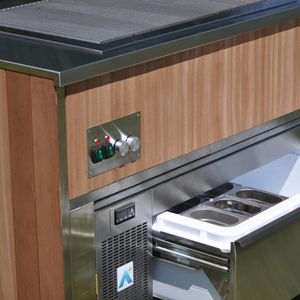Synergy Grill Outdoor Cook Station 900 with Adande Drawer Fridge - FP451  - 4
