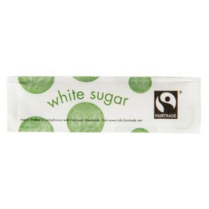 Vegware Compostable Fairtrade White Sugar Sticks (Pack of 1000) - GK100  - 1