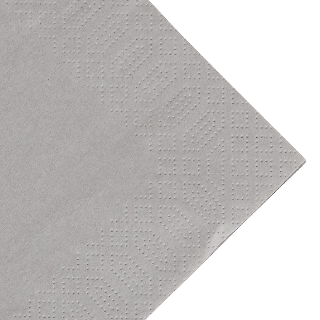 Duni Dinner Napkin Granite Grey 40x40cm 3ply 1/8 Fold (Pack of 1000) - GJ114  - 2