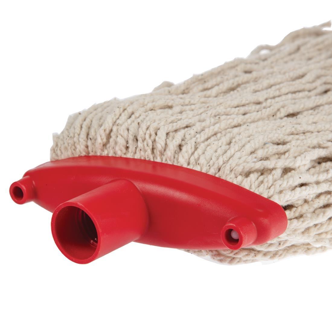 Jantex Prairie Kentucky Yarn Socket Mop Head Red - DN827  - 3