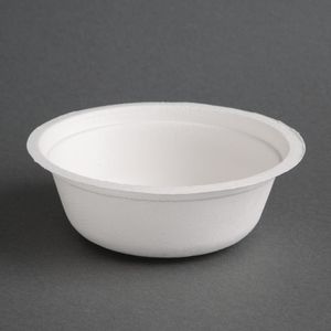 Fiesta Compostable Bagasse Bowls Round 12oz (Pack of 50) - FC510  - 1
