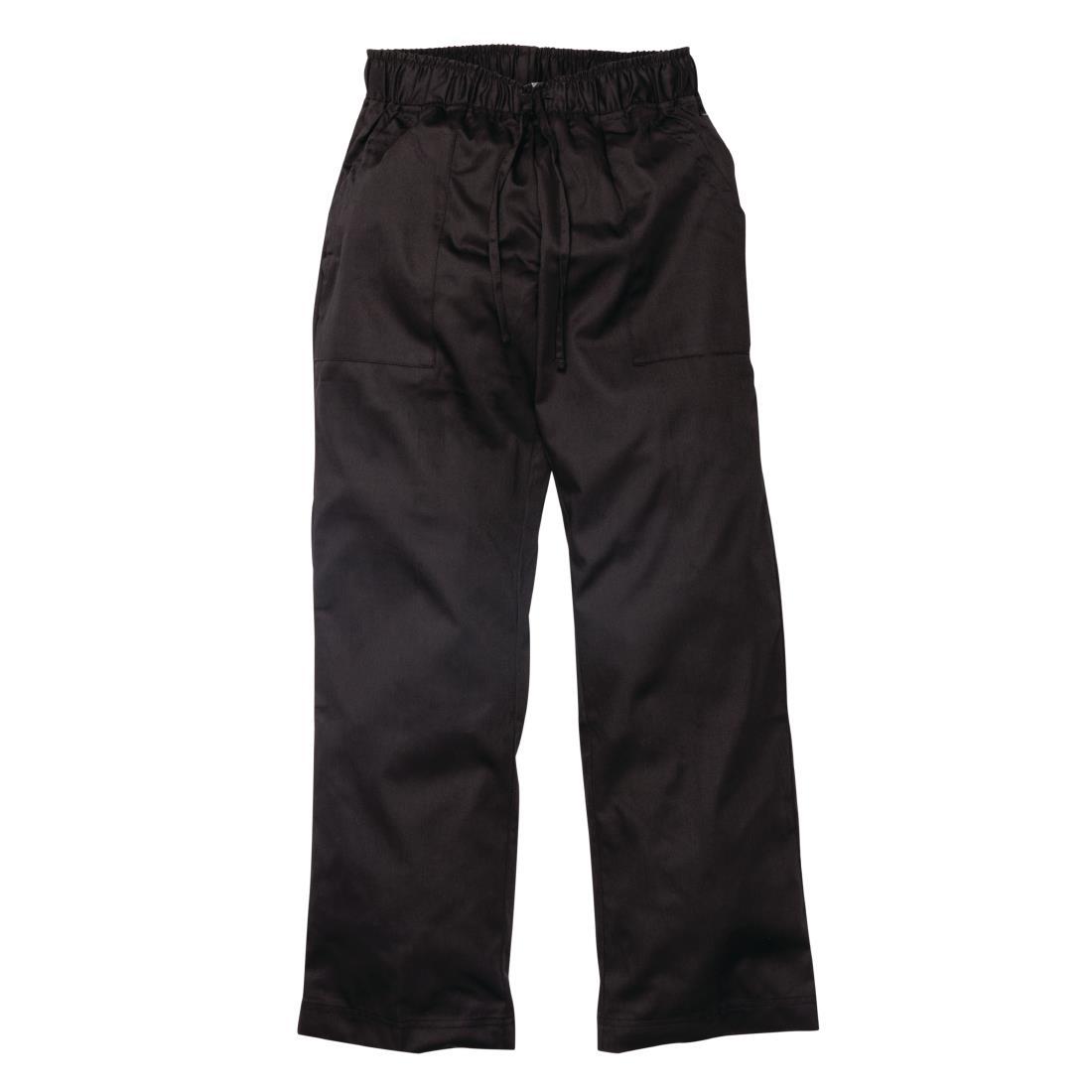 Chef Works Womens Executive Chef Trousers Black S - A431-S  - 2