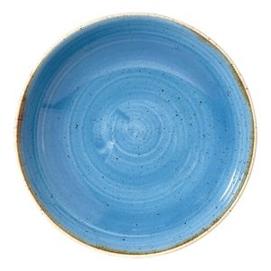 Churchill Stonecast Round Coupe Bowl Cornflower Blue 248mm (Pack of 12) - DF776  - 1