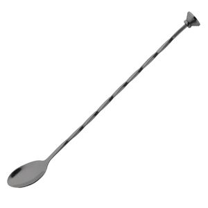 Olympia Cocktail Mixing Spoon Gunmetal - DR635  - 1