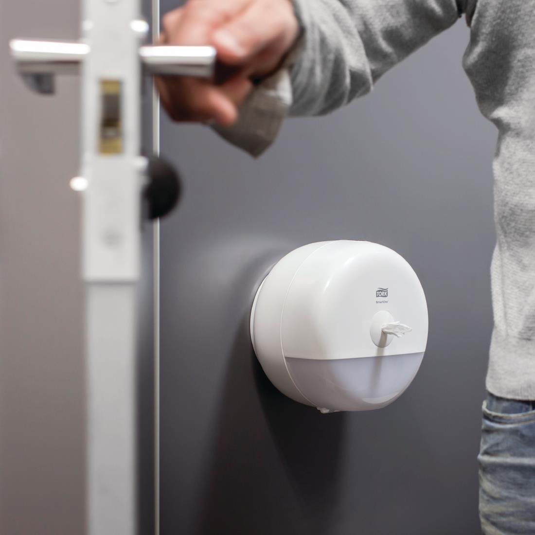 Tork SmartOne Mini Toilet Roll Dispenser White - FA701  - 5