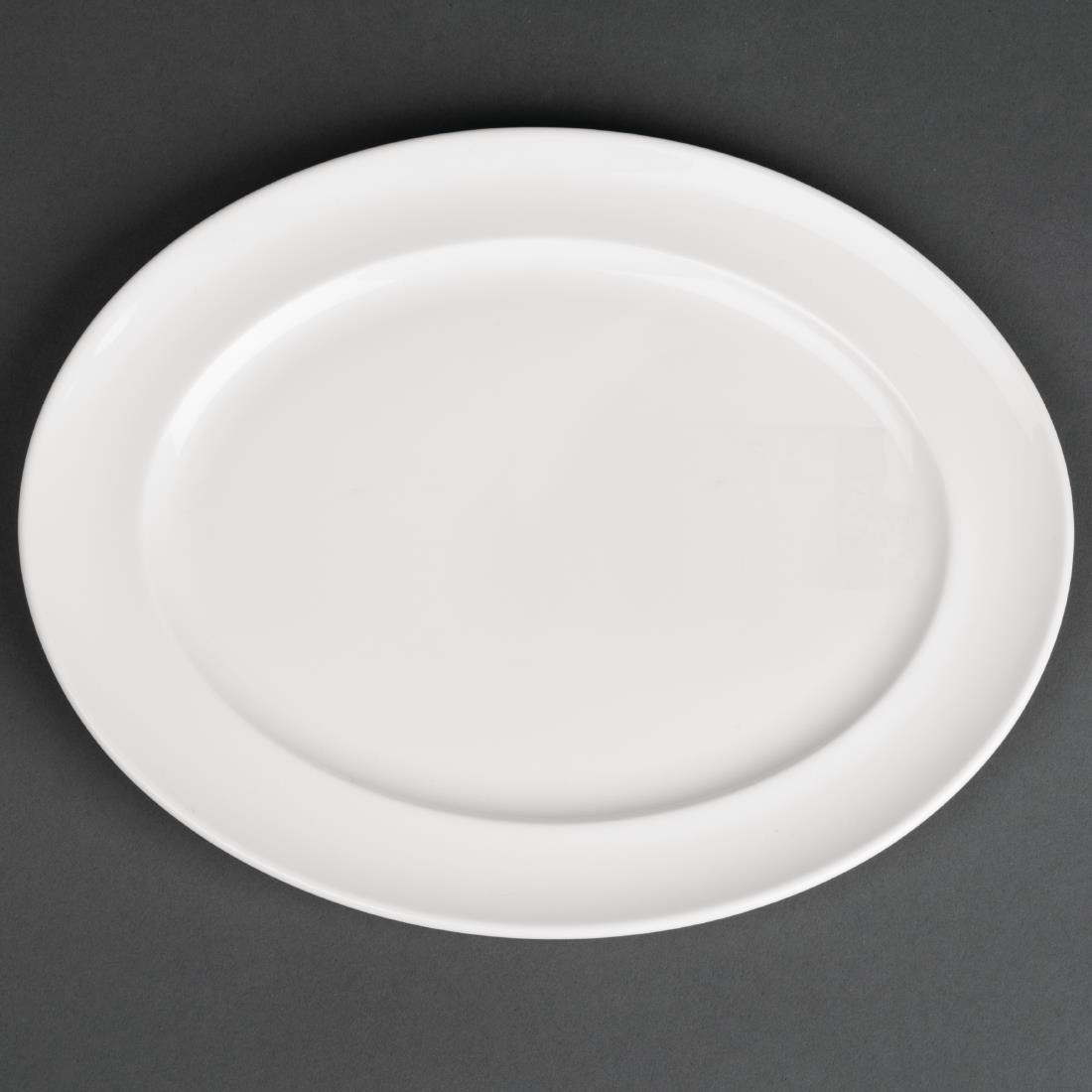 Royal Porcelain Maxadura Advantage Oval Platters 235mm (Pack of 12) - CG234  - 1