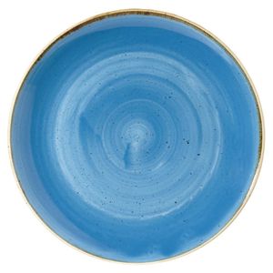 Churchill Stonecast Round Coupe Bowl Cornflower Blue 311mm (Pack of 6) - DF781  - 1
