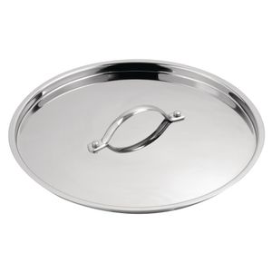 Vogue Stainless Steel Lid 180mm - Y427  - 1