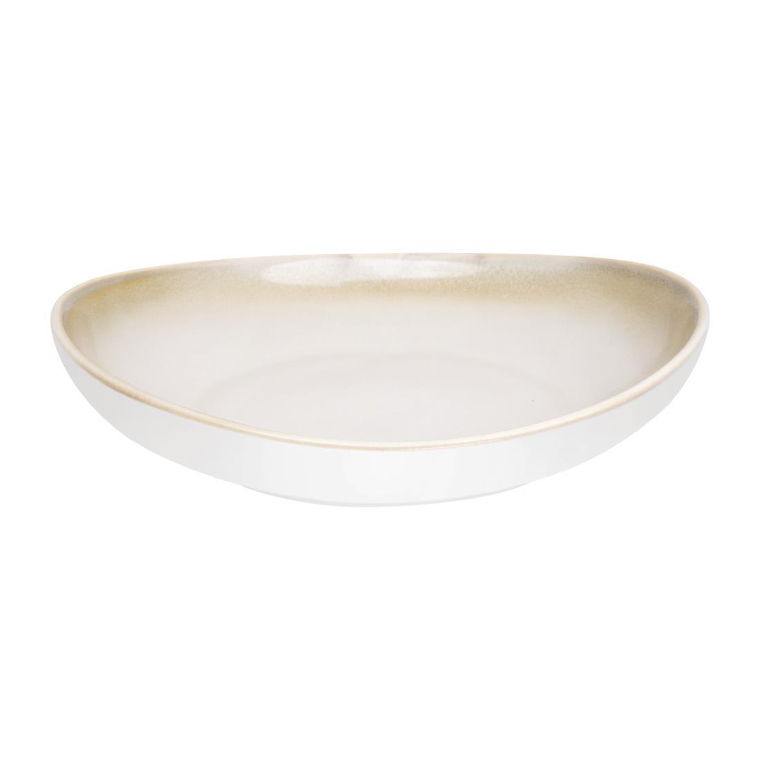 Olympia Birch Taupe Wide Bowls 208mm (Pack of 6) - DR784  - 1