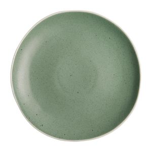 Olympia Chia Plates Green 270mm (Pack of 6) - DR800  - 1