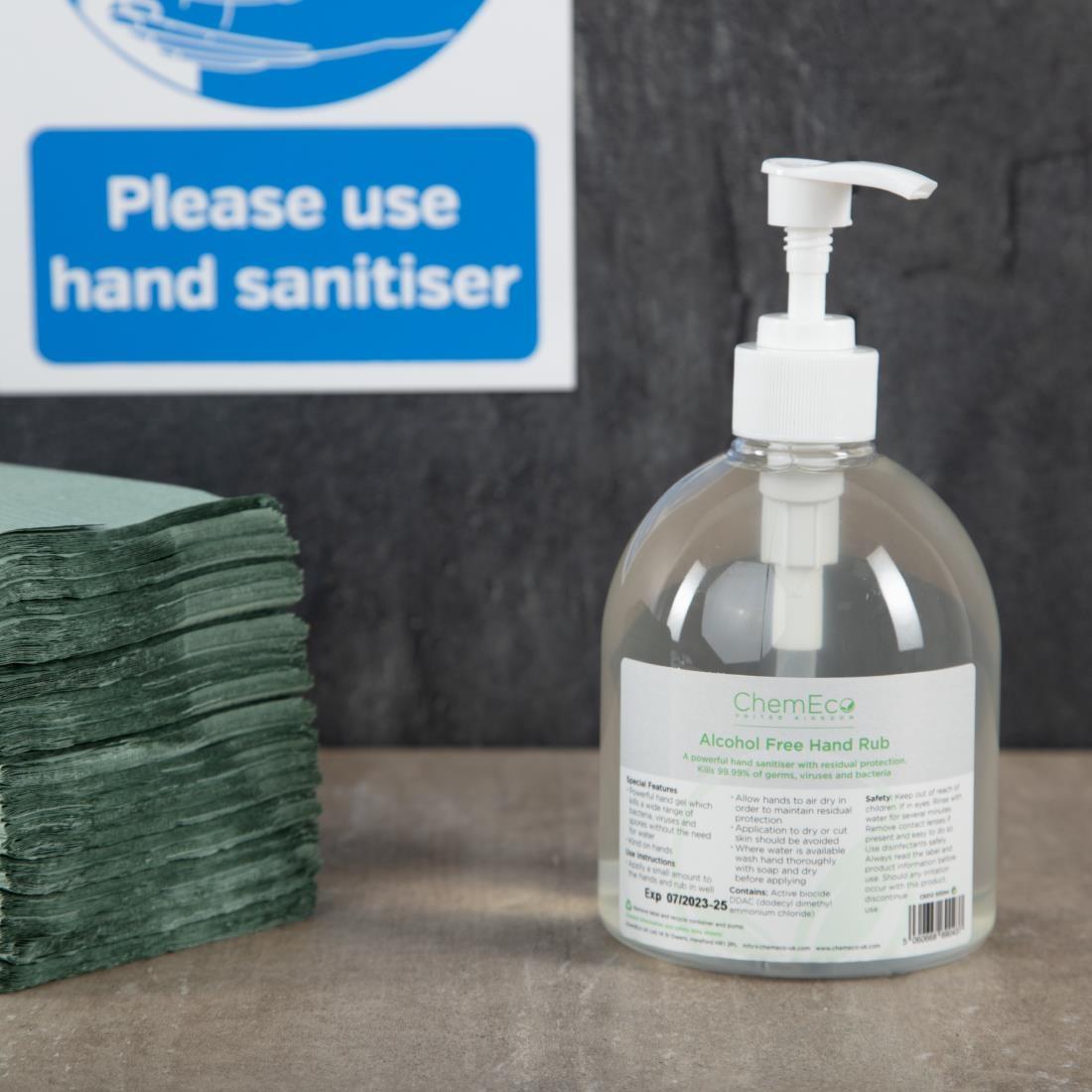 Please Use Hand Sanitiser Sign A5 Self-Adhesive - FN842  - 3