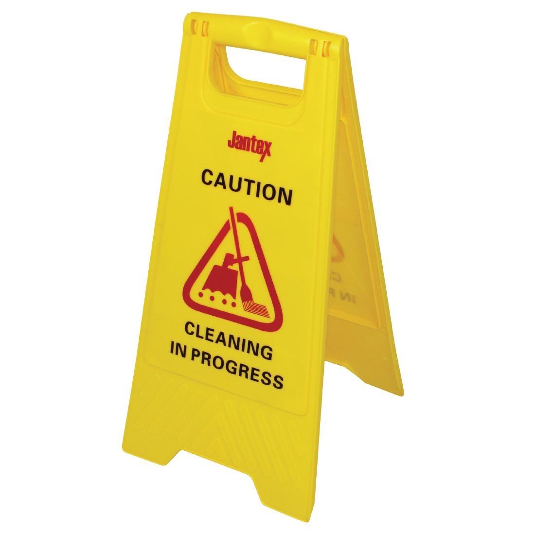 Jantex Cleaning in Progress Safety Sign - L433  - 1