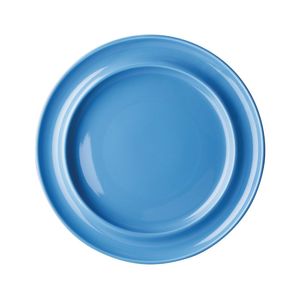 Olympia Heritage Raised Rim Plates Blue 253mm (Pack of 4) - DW141  - 1