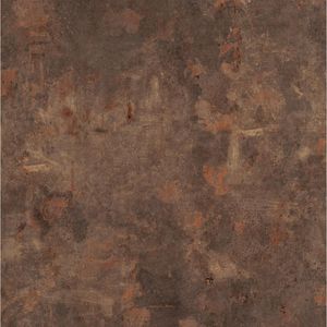 Werzalit Pre-drilled Square Table Top  Rust Brown 600mm - GR641  - 1