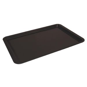 Vogue Non-Stick Carbon Steel Baking Tray 430 x 280mm - GD015  - 1