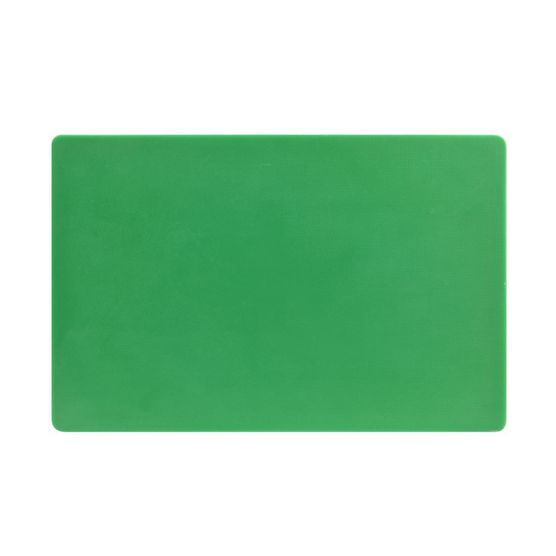 Hygiplas Extra Thick Low Density Green Chopping Board Standard - DM006  - 2