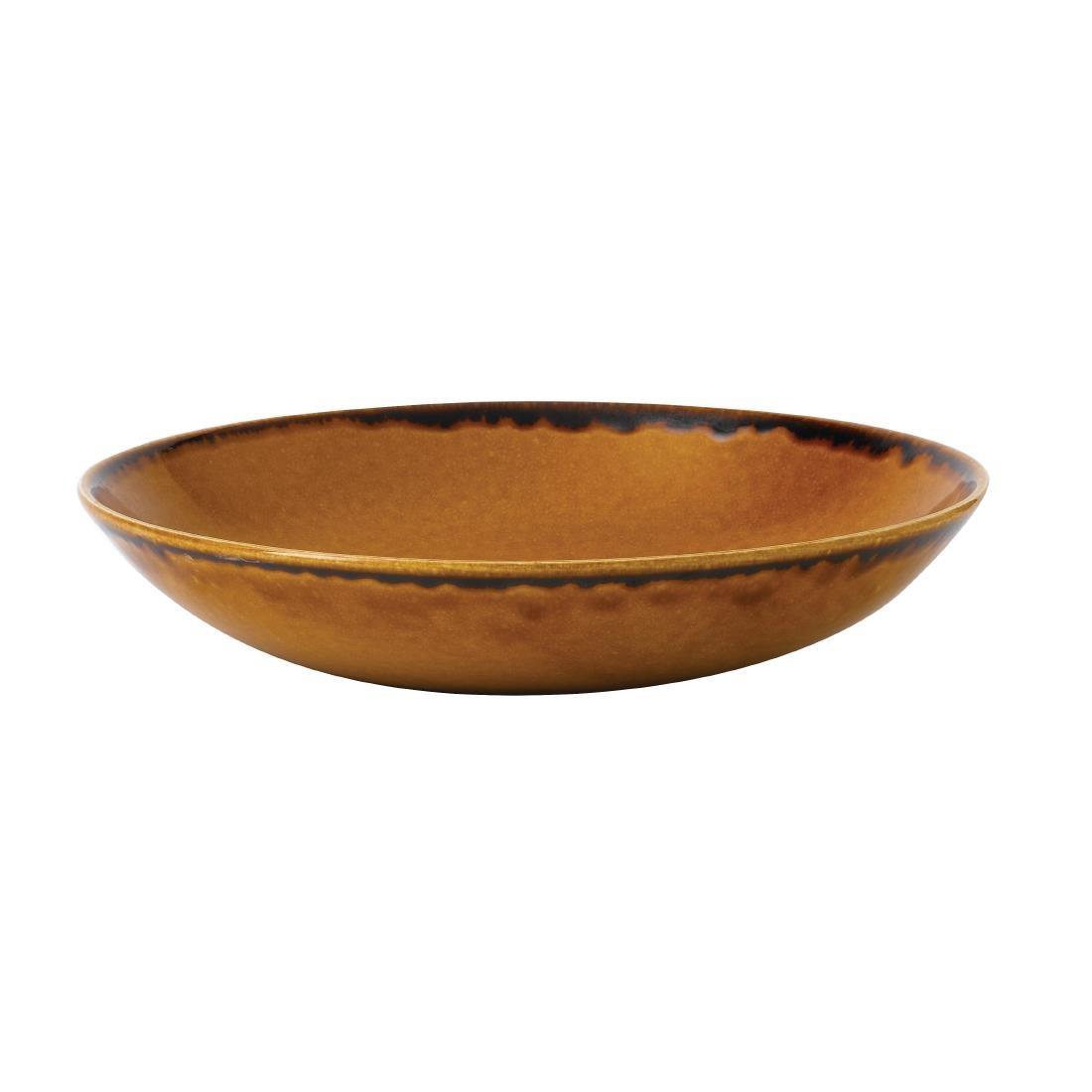 Dudson Harvest Evolve Coupe Bowls Brown 182mm (Pack of 12) - FC019  - 2