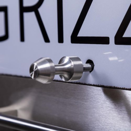 Grizzly Commercial Charcoal Oven and Smoker Grill Grey with Stand - FW672  - 5