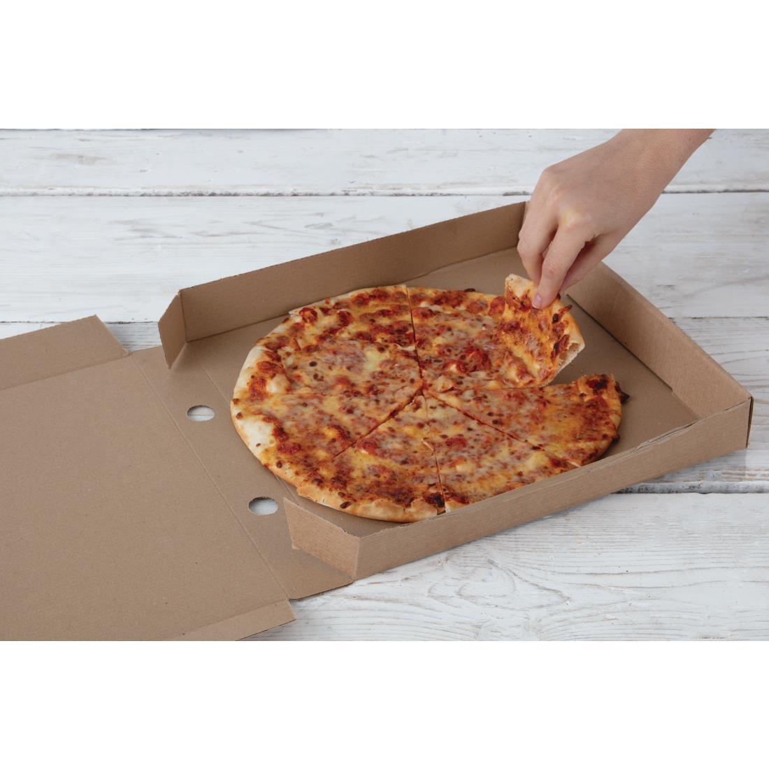 Fiesta Compostable Plain Pizza Boxes 12" (Pack of 100) - DC724  - 6