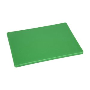 Hygiplas Low Density Green Chopping Board Small - GH793  - 1