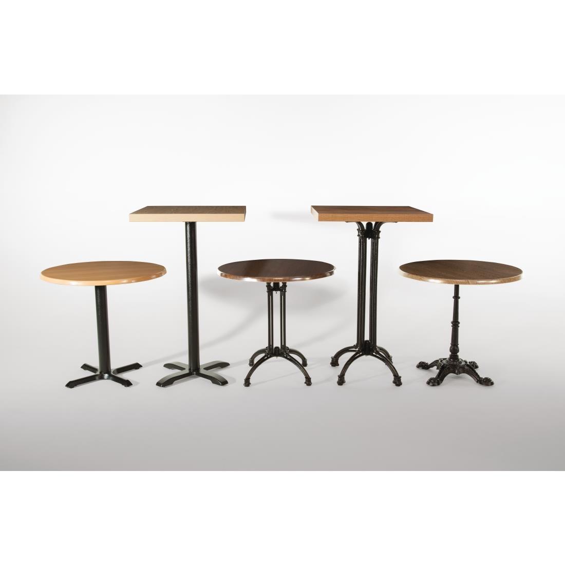 Bolero Cast Iron Decorative Brasserie Table Leg Base - HC298  - 6