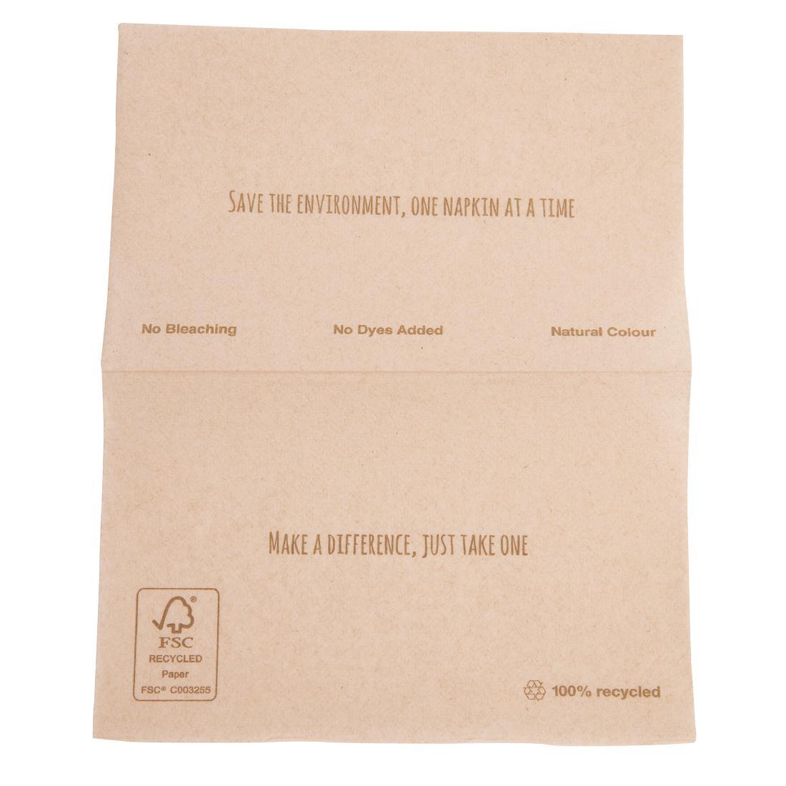 Tork Xpressnap Recycled Dispenser Napkin Natural 2Ply 1/2 Fold (Pack of 8x1000) - FA710  - 3