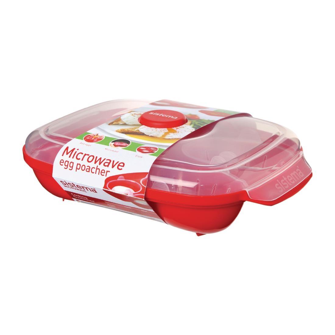CY551 Sistema Egg Poacher Microwave Container CY551