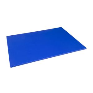 Hygiplas Low Density Blue Chopping Board Large - HC871  - 1