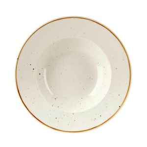 Churchill Stonecast Round Wide Rim Bowl Barley White 280mm (Pack of 12) - DF798  - 1