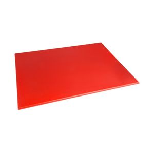 Hygiplas High Density Red Chopping Board Large - J011  - 1