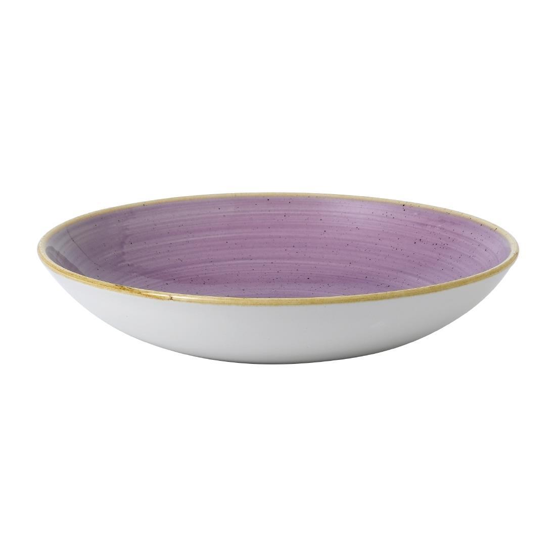 Churchill Stonecast Lavender Evolve Coupe Bowl 248mm (Pack of 12) - FR024  - 2