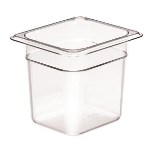 Cambro Polycarbonate 1/6 Gastronorm Pan 150mm - DM753  - 1