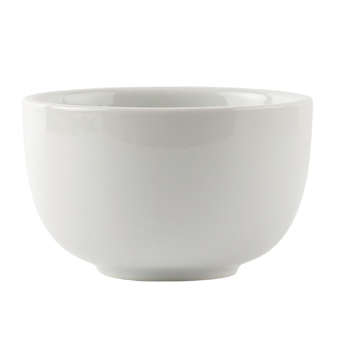 Olympia Whiteware Sugar Bowls 95mm 200ml (Pack of 12) - C250  - 3
