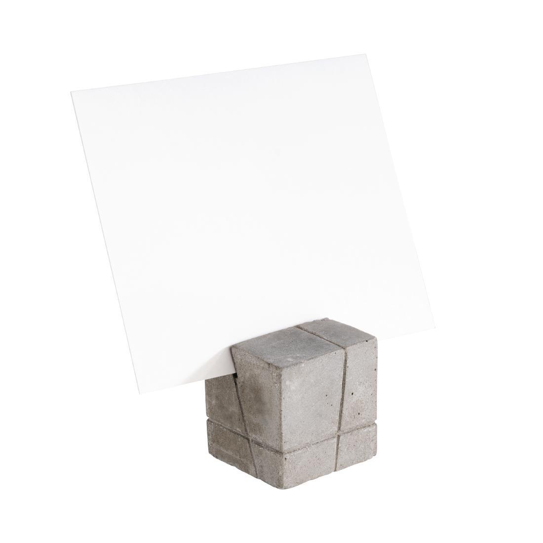 APS Concrete Effect Table Stand Square (Pack of 4) - FB615  - 2