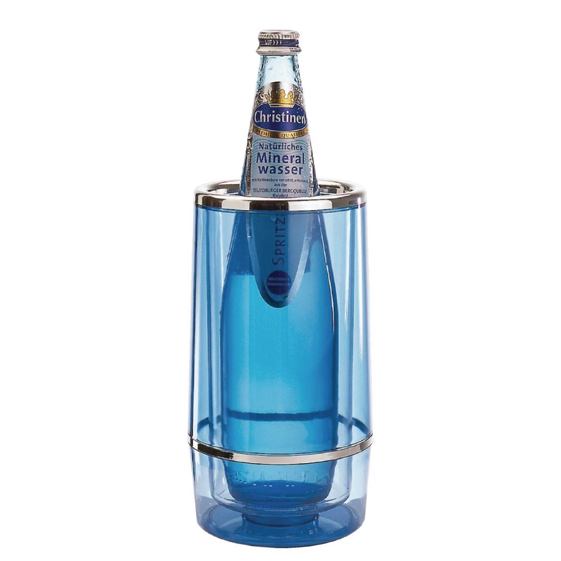 Aps Blue Acrylic Wine And Champagne Cooler - U219  - 1