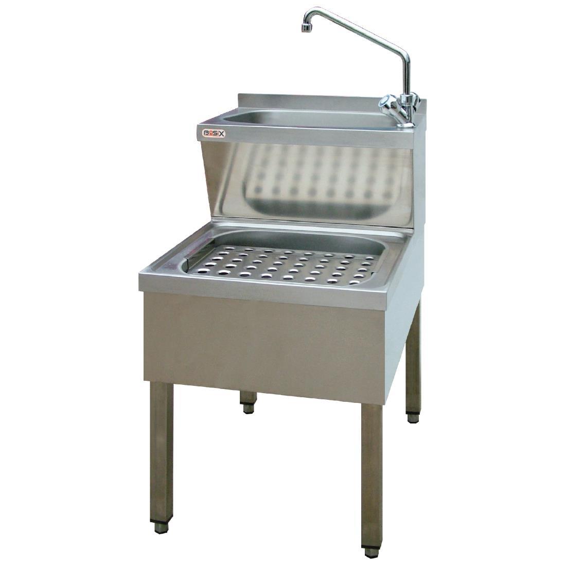 Basix Stainless Steel Janitorial Sink - CF115  - 1
