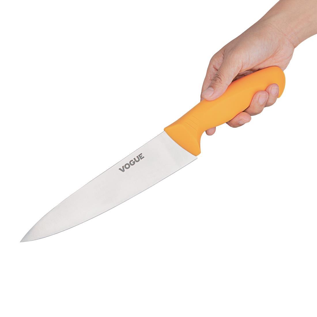 Vogue Soft Grip Pro Chef Knife 20cm - GH526  - 2